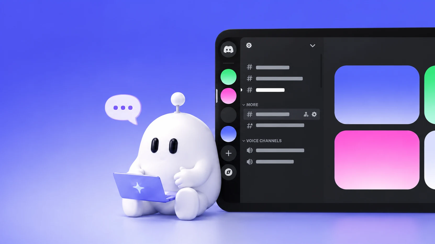 An AI Agent supporting a Discord event community