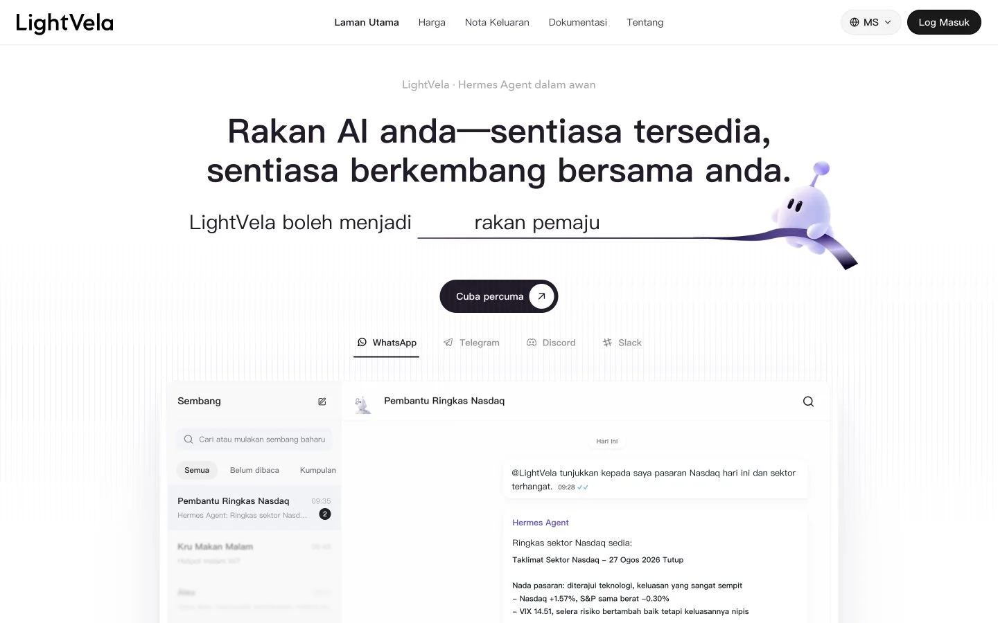 LightVela International Site Now Supports Malay