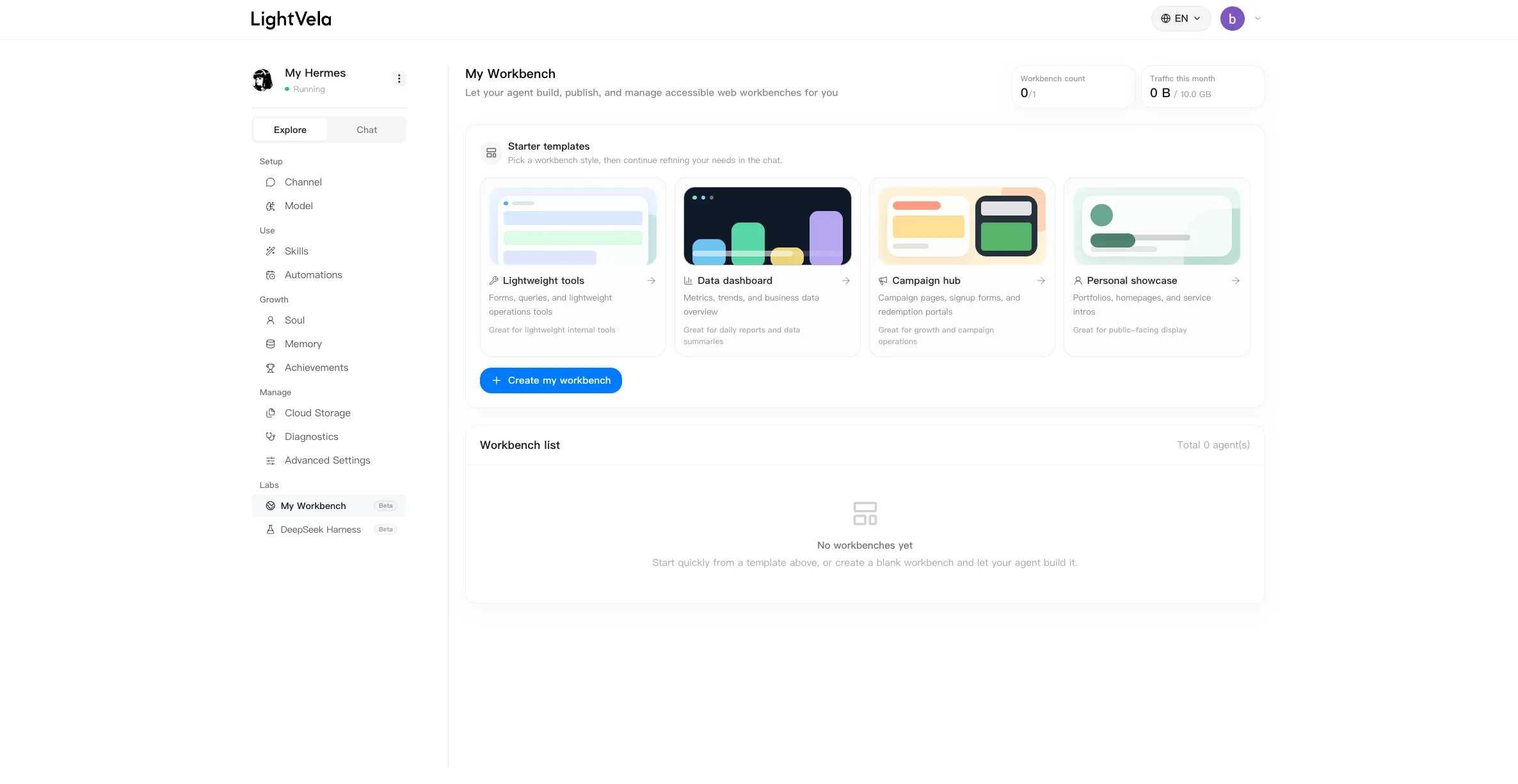 LightVela Supports Building and Publishing Workbenches