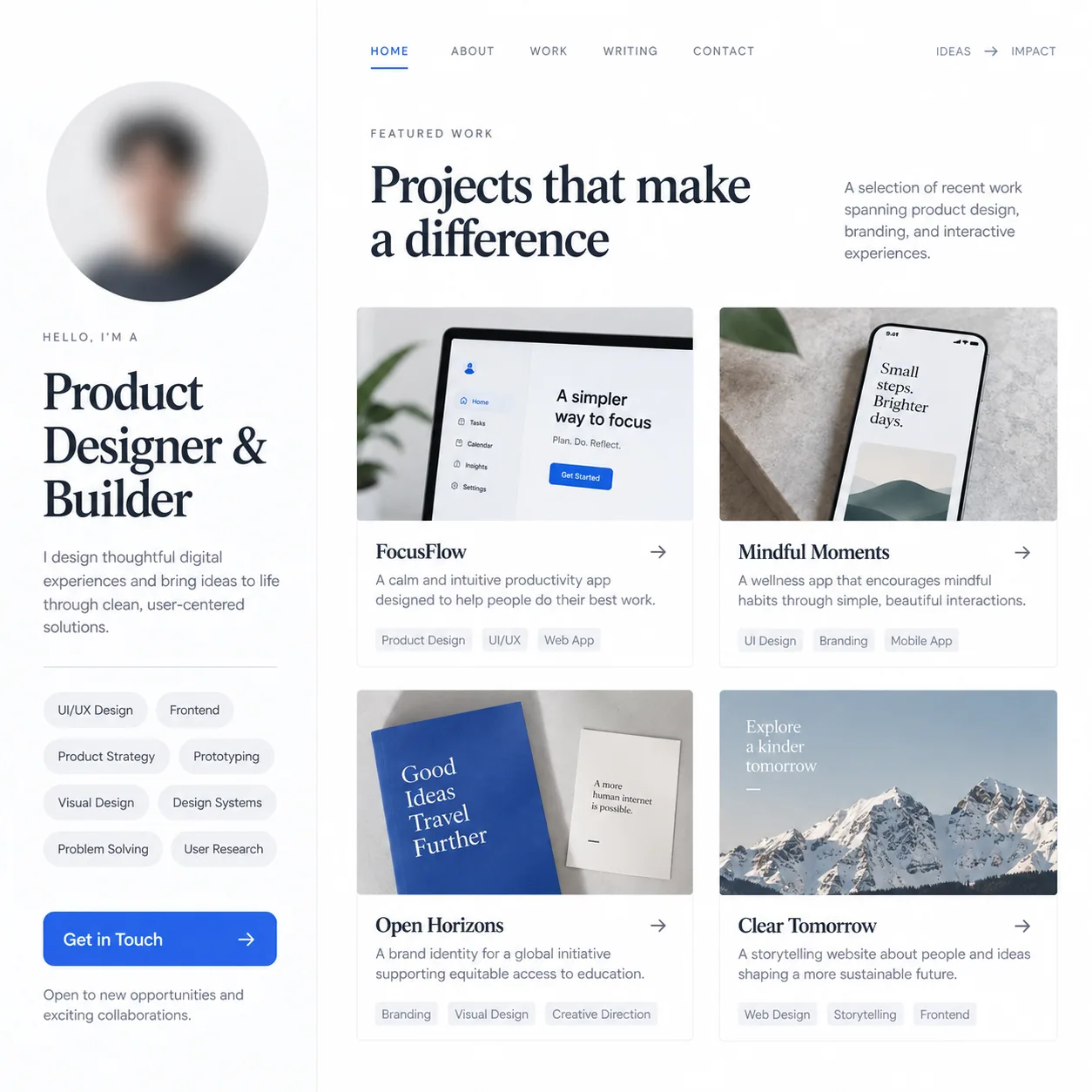 Résumé page generated in the LightVela workbench